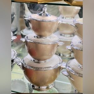 Sealed large-capacity insulated food warmer, food storage.Set of three:4L,5L,6L.